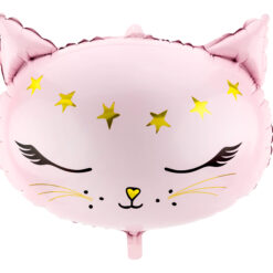 Fooliumist õhupall Kiisu roosa