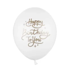 Õhupall kuldne Happy Birthday To You
