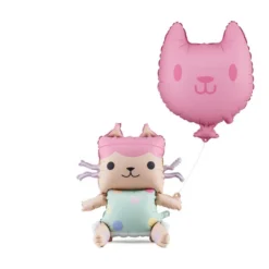 Fooliumist õhupall Baby Box & Cat