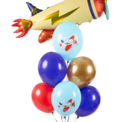 Õhupallide komplekt lennuk