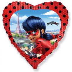 Fooliumist õhupall südamekujuline Miraculous