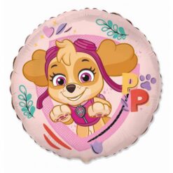 Fooliumist õhupall Paw Patrol roosa Skye